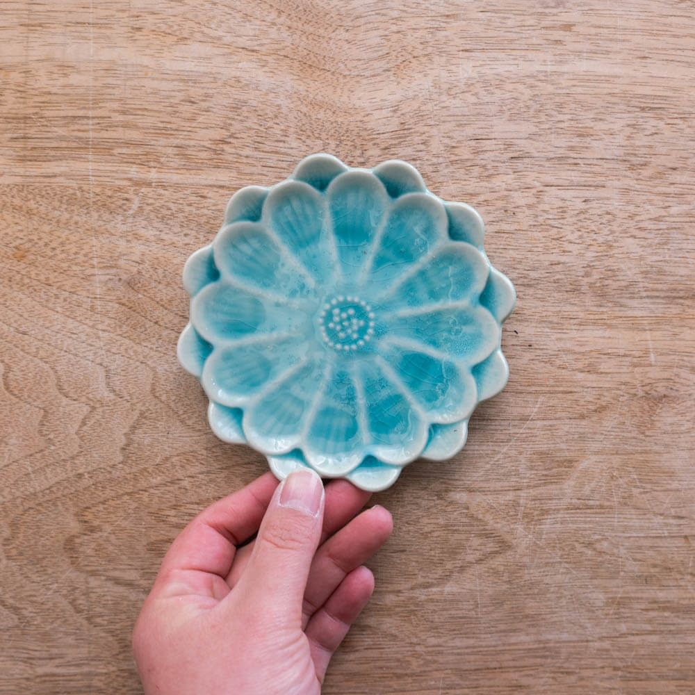 デイジー花型小皿（TQ） -器市-