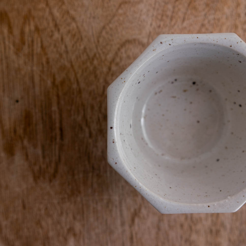 八角粉引豆鉢（小）-器市-