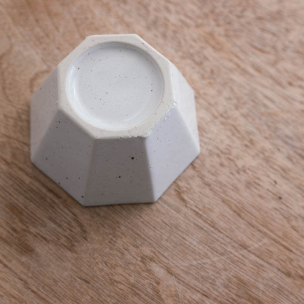 八角粉引豆鉢（小）-器市-