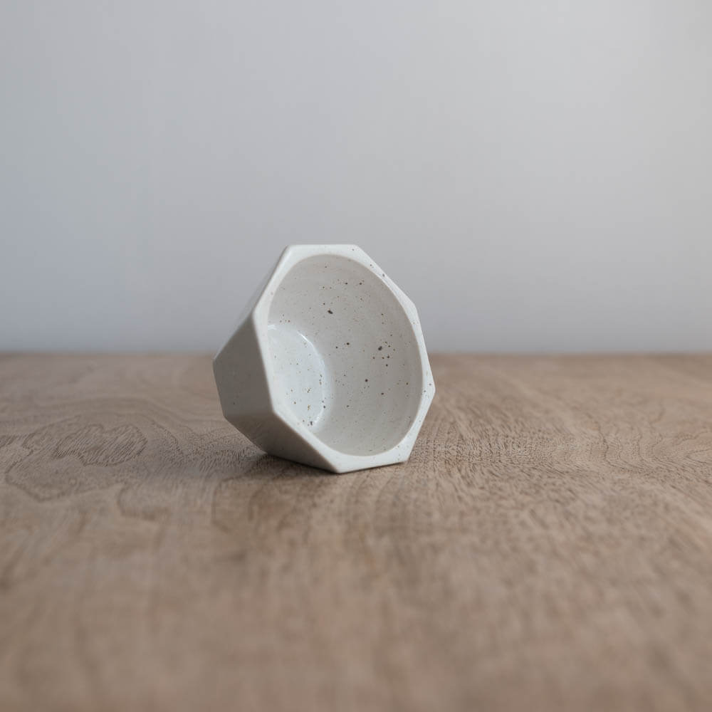 八角粉引豆鉢（小）-器市-