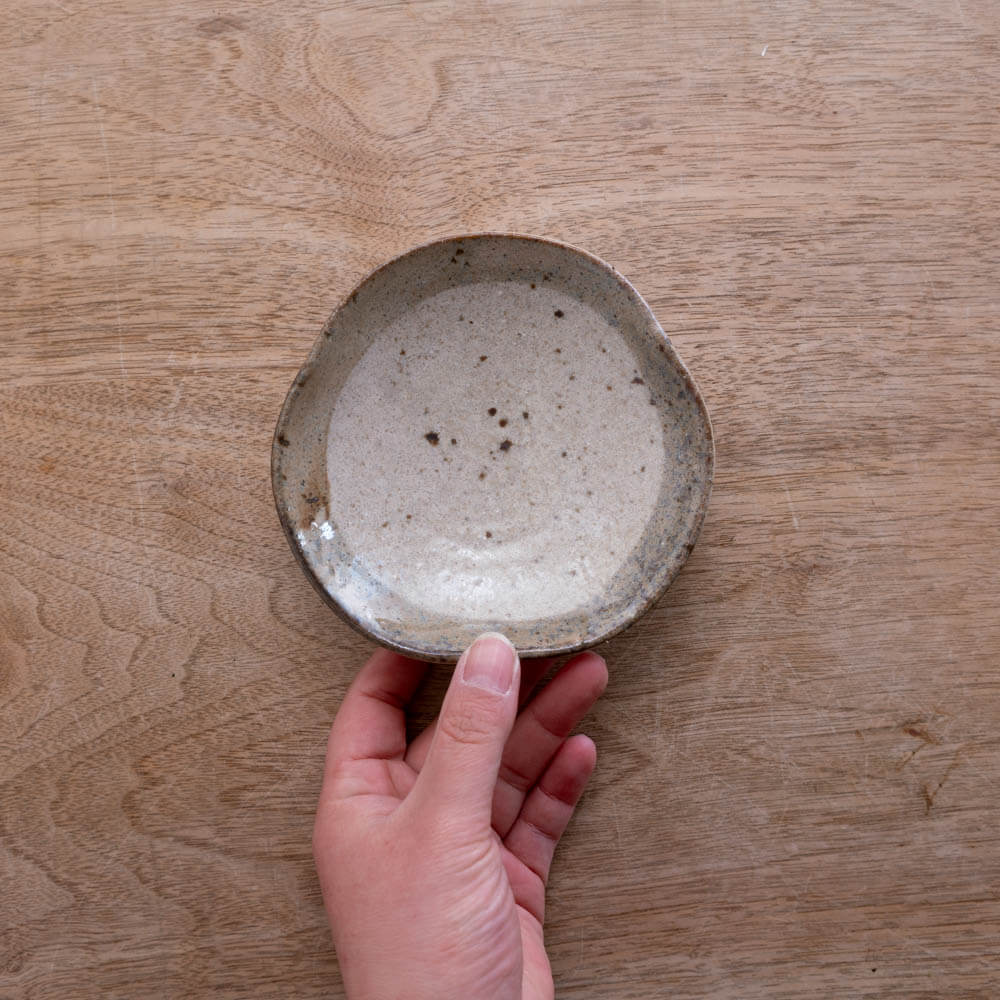 淵茶うのふ 変形三角鉢（小）-器市-