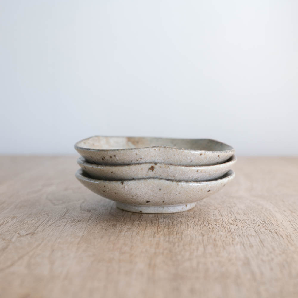 淵茶うのふ 変形三角鉢（小）-器市-