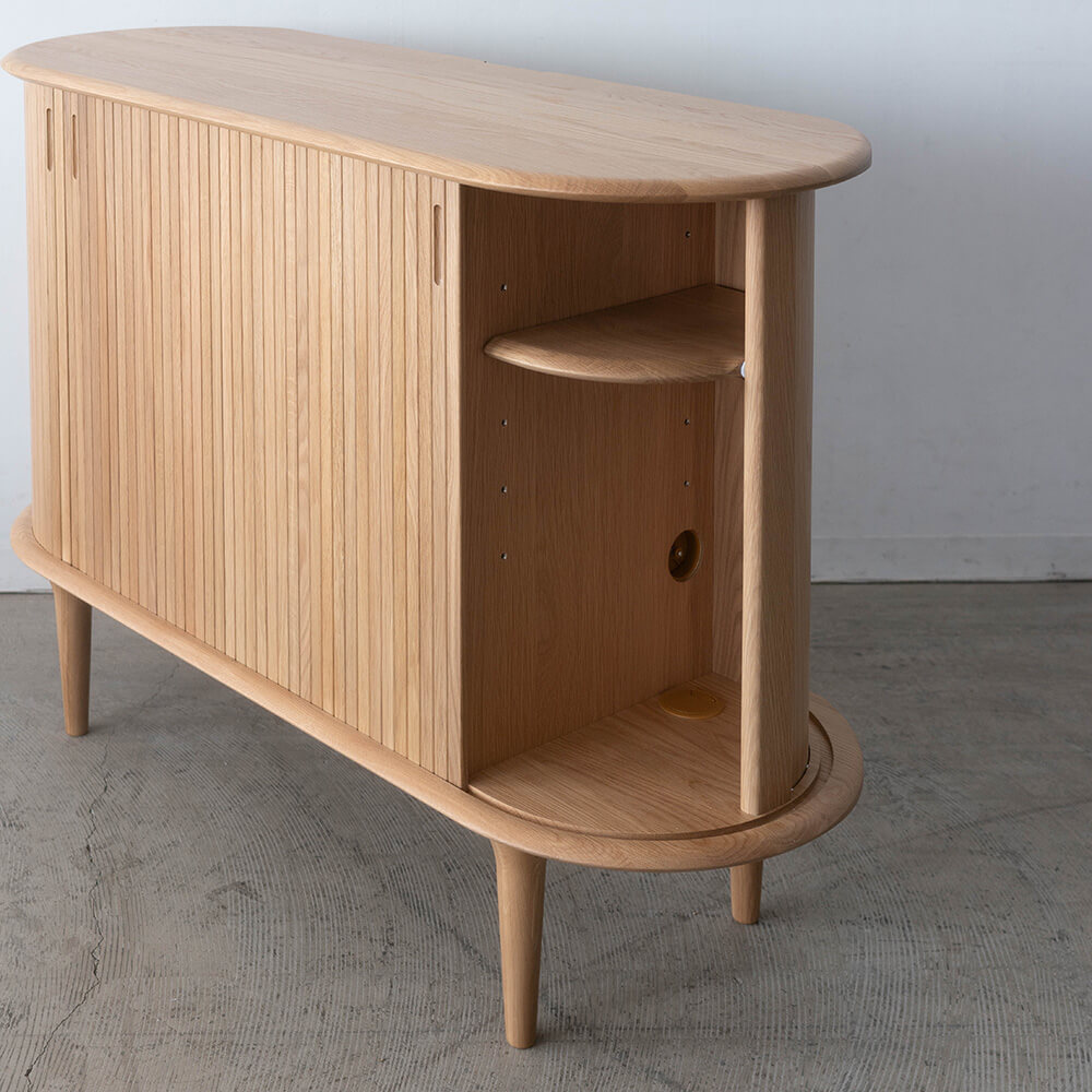 サイドボード TONE 110 ホワイトオーク / ウレタン