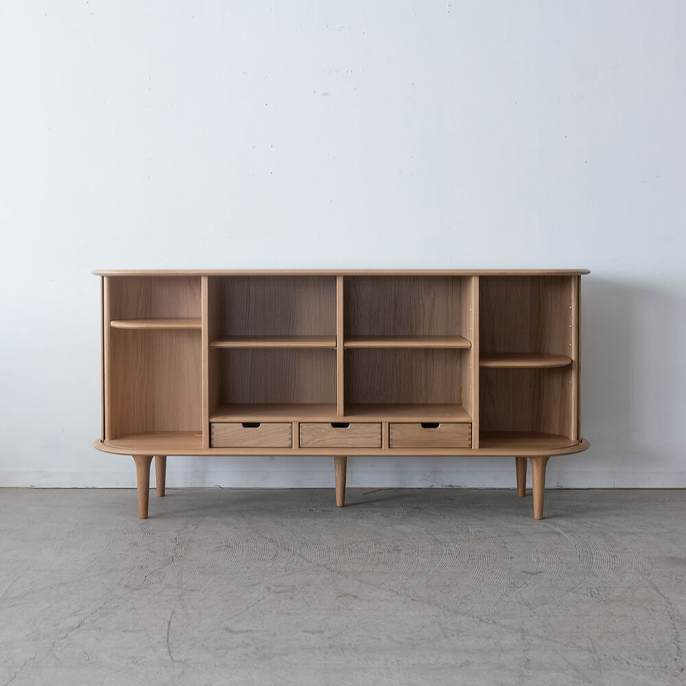 サイドボード TONE 160 ホワイトオーク / ウレタン