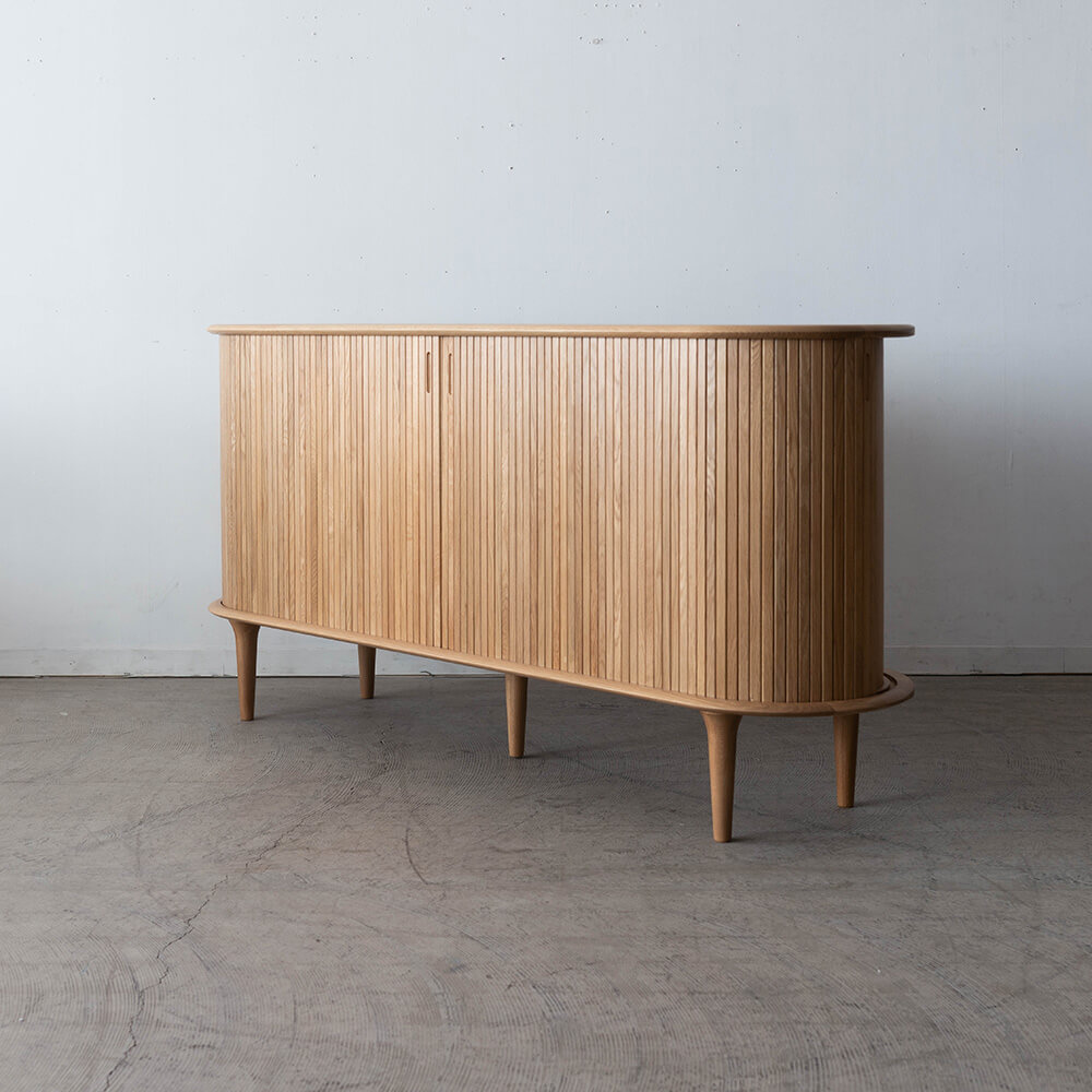 サイドボード TONE 160 ホワイトオーク / ウレタン