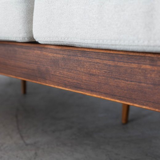 ［現品SALE］EDDA 3Pソファ  LS30303A-EL0E2＋オットマン（ベージュ）