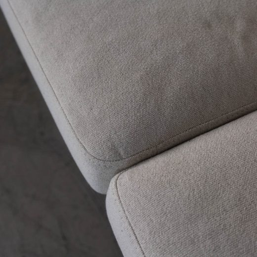 ［現品SALE］EDDA 3Pソファ  LS30303A-EL0E2＋オットマン（ベージュ）