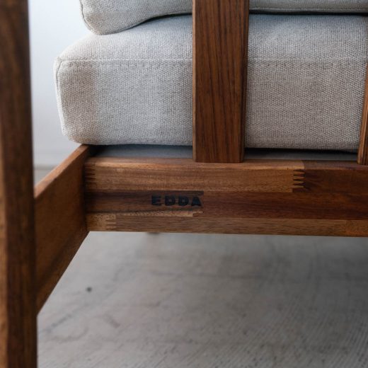 ［現品SALE］EDDA 3Pソファ  LS30303A-EL0E2＋オットマン（ベージュ）