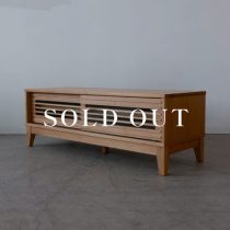 アウトレット家具の［現品SALE］ペレシナ TVボード120 NA アルダー材 売り切れ