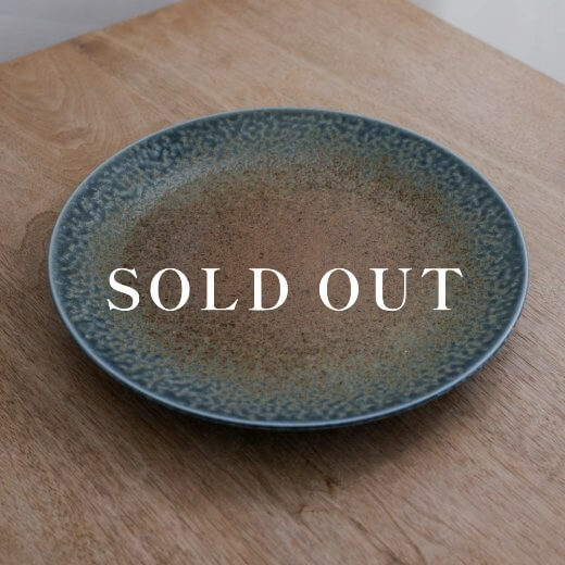 アウトレット食器（器市）の砂地 メタ9寸皿 売り切れ