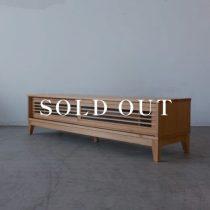 アウトレット家具の［現品SALE］ペレシナ TVボード160 NA アルダー材 売り切れ