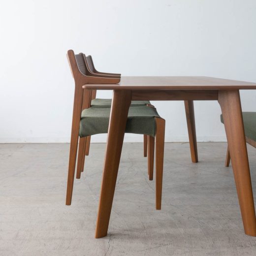 ［現品SALE］ダイニングテーブル DT067-15008570 レッドオーク / ウレタンROM-AI［ナガノインテリア］