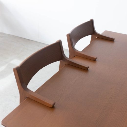 ［現品SALE］ダイニングテーブル DT067-15008570 レッドオーク / ウレタンROM-AI［ナガノインテリア］