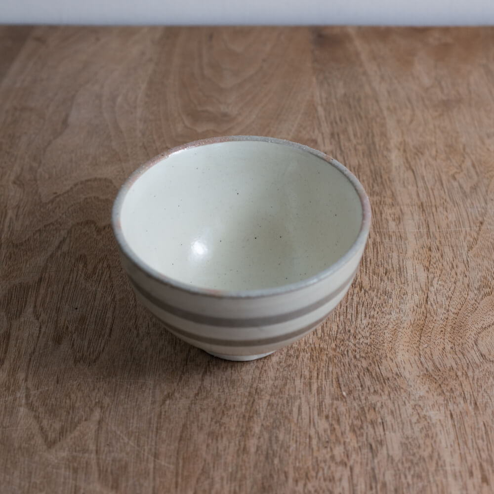 【WEB限定】粉引うず 茶碗 -器市-