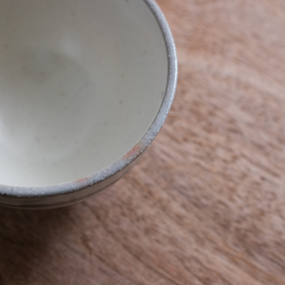 【WEB限定】粉引うず 茶碗 -器市-