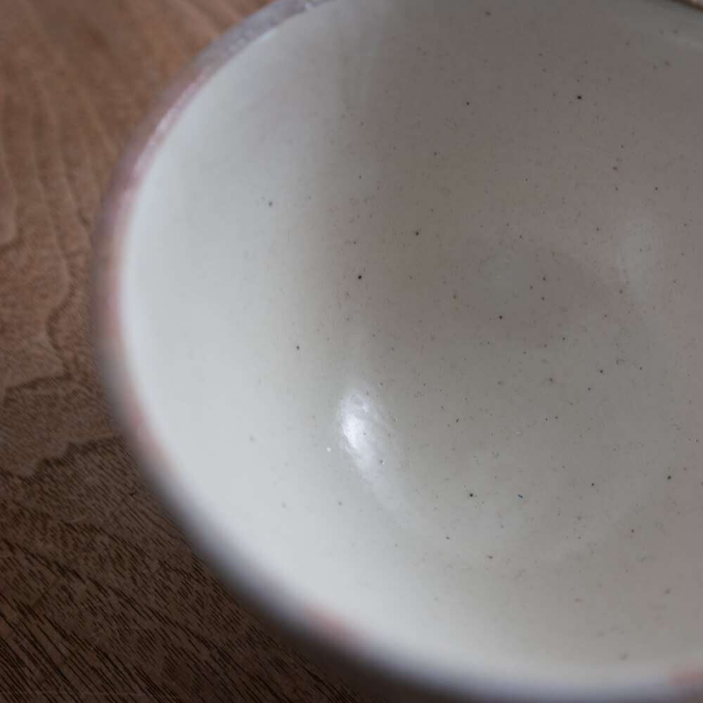 【WEB限定】粉引うず 茶碗 -器市-