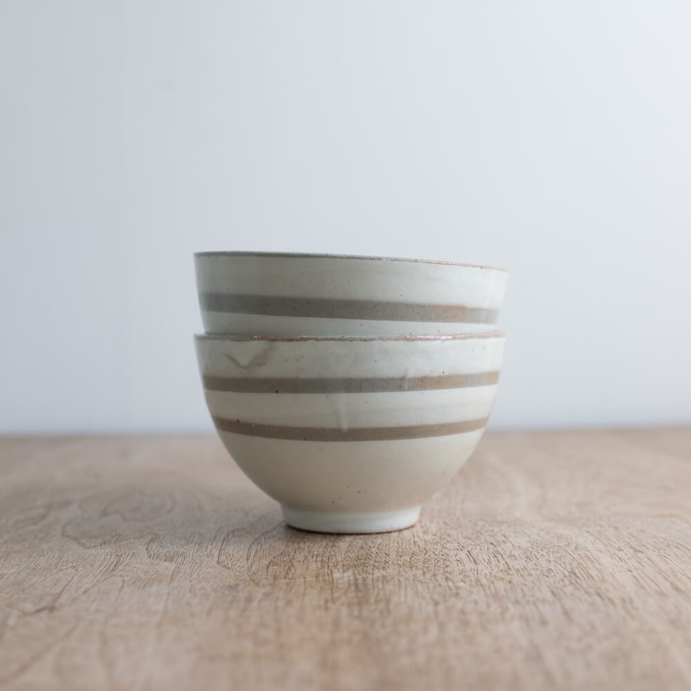 【WEB限定】粉引うず 茶碗 -器市-