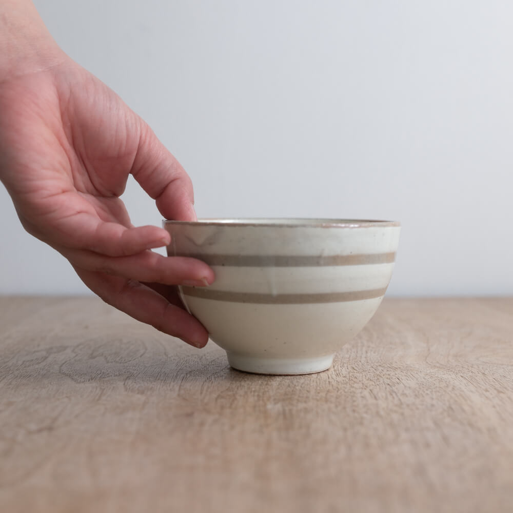 【WEB限定】粉引うず 茶碗 -器市-