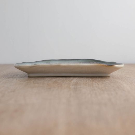 白均窯 半月皿 -器市-