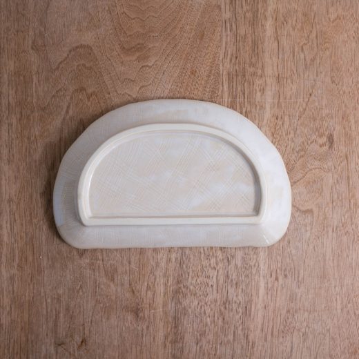 白均窯 半月皿 -器市-