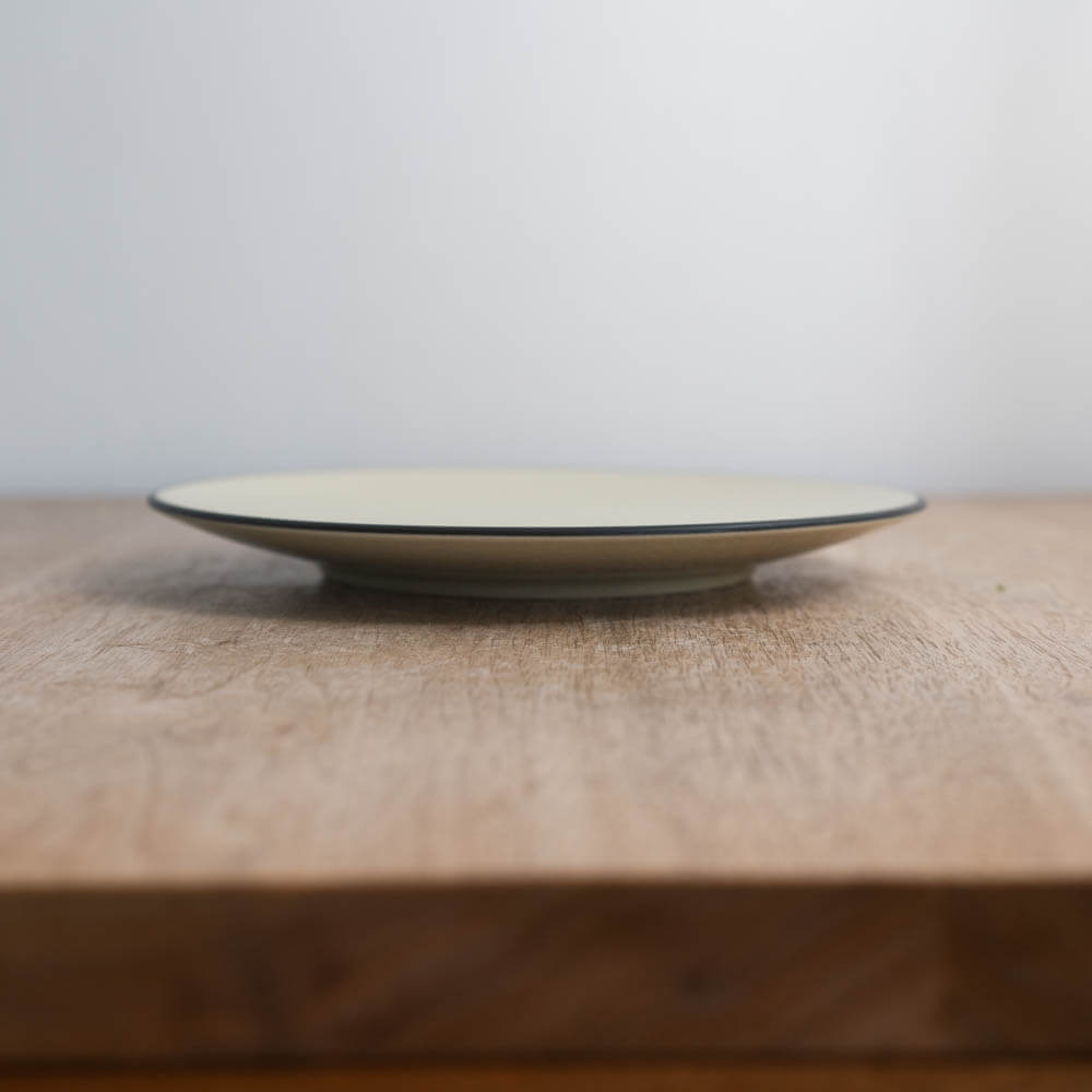 淵さび貫入 メタ22cm皿 -器市-