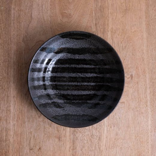 黒流彩 7.5麺皿 -器市-