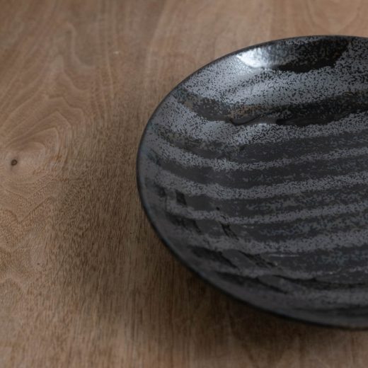 黒流彩 7.5麺皿 -器市-