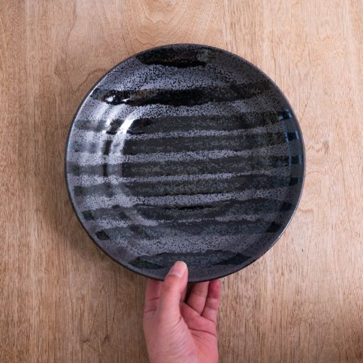 黒流彩 7.5麺皿 -器市-