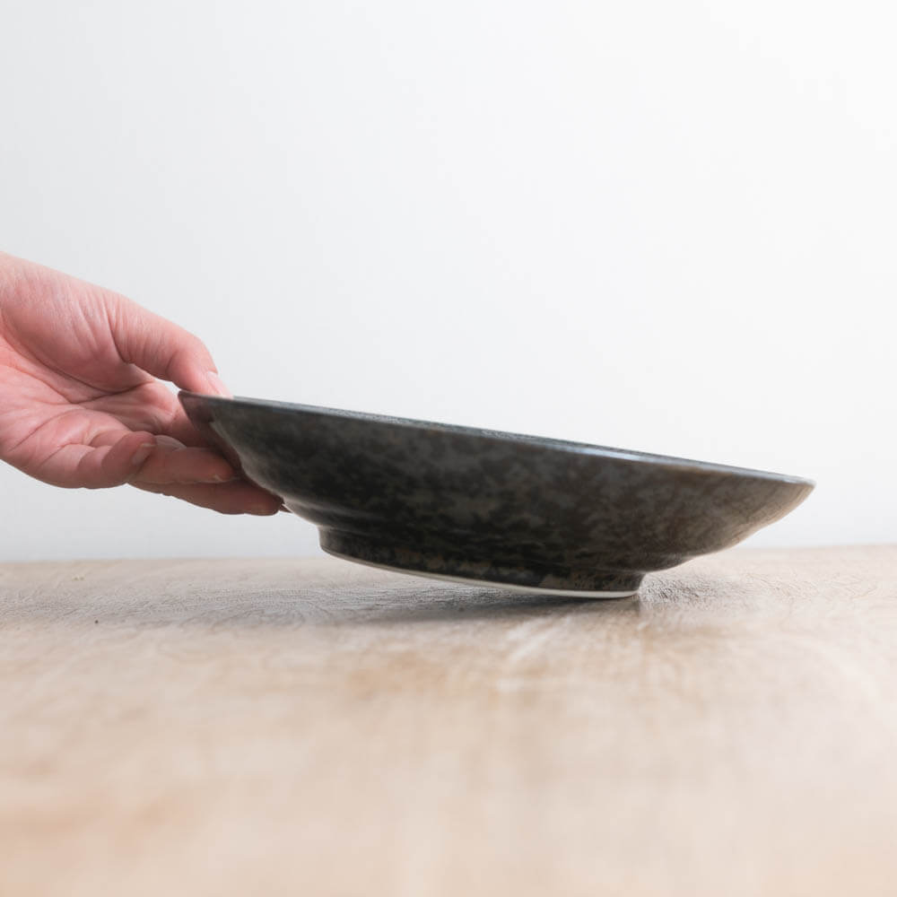 黒流彩 7.5麺皿 -器市-