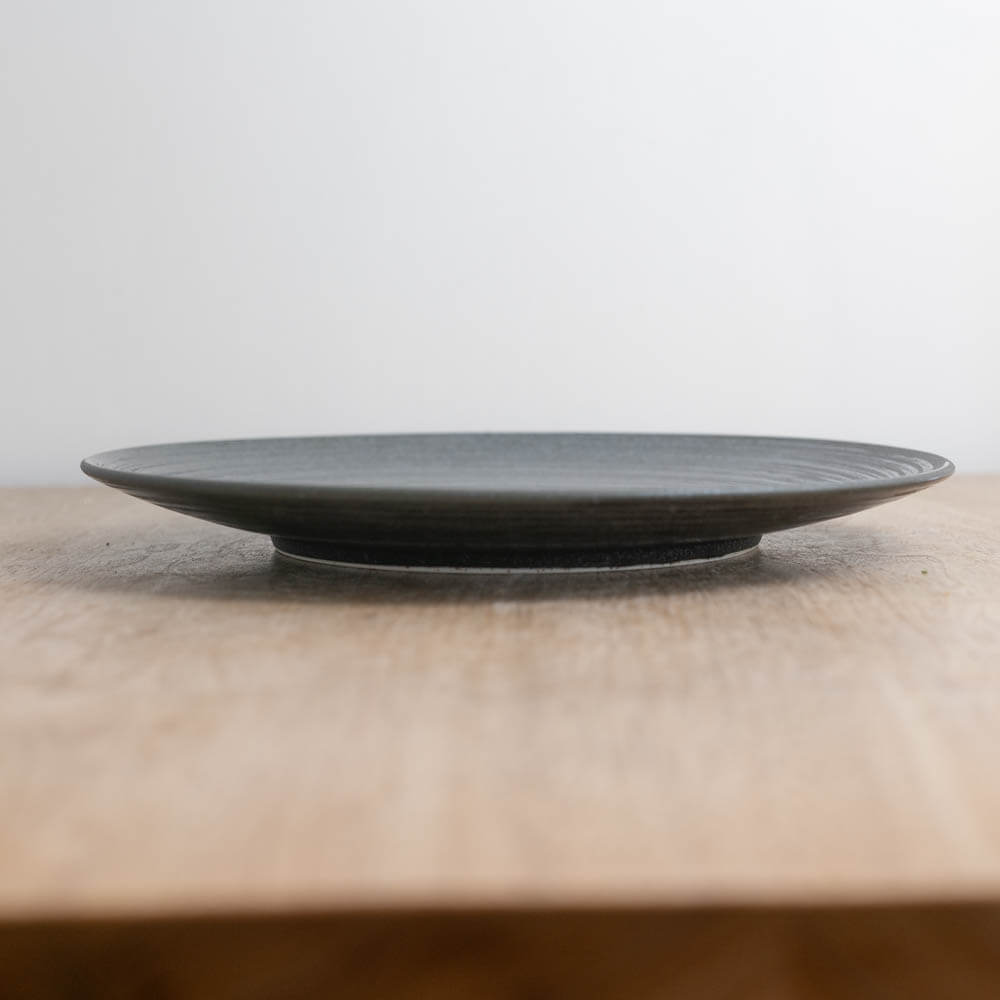 TSUMUJI 黒 メタ9寸皿 -器市-