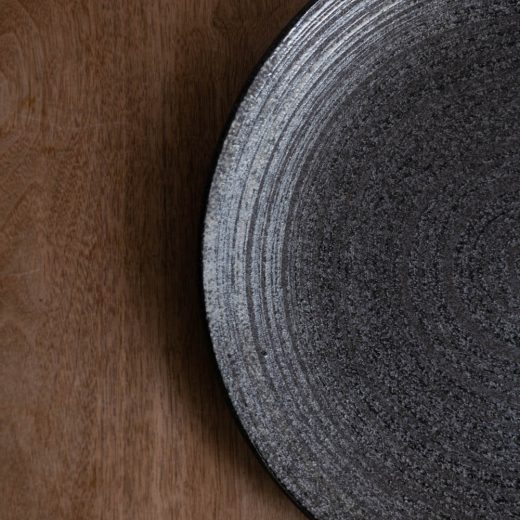 TSUMUJI 黒 メタ9寸皿 -器市-