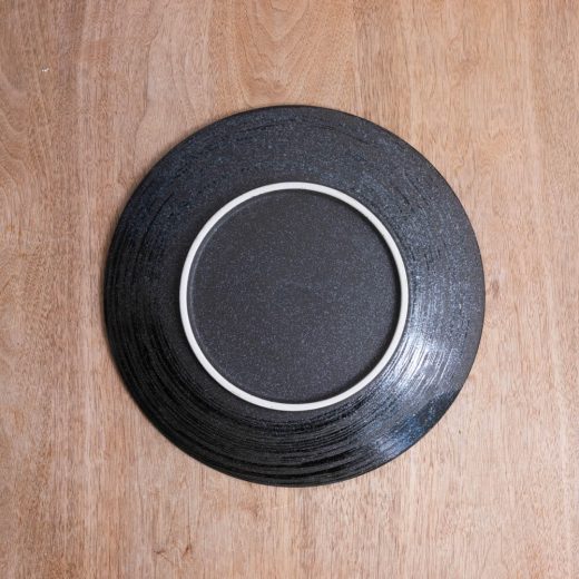 TSUMUJI 黒 メタ9寸皿 -器市-