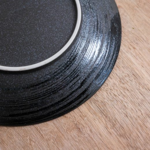 TSUMUJI 黒 メタ9寸皿 -器市-