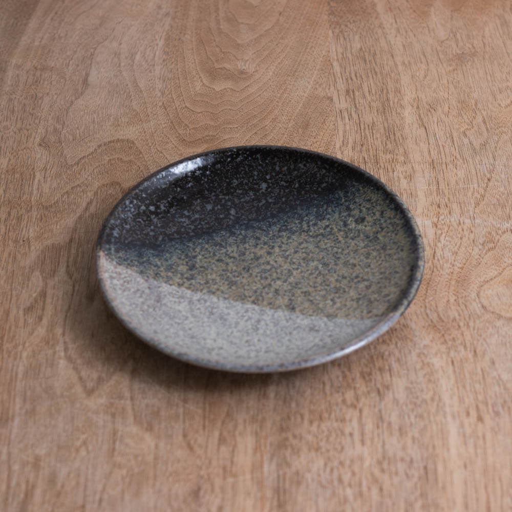 おぼろ山影 丸5寸皿 -器市-