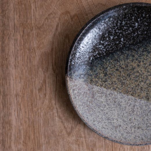 おぼろ山影 丸5寸皿 -器市-