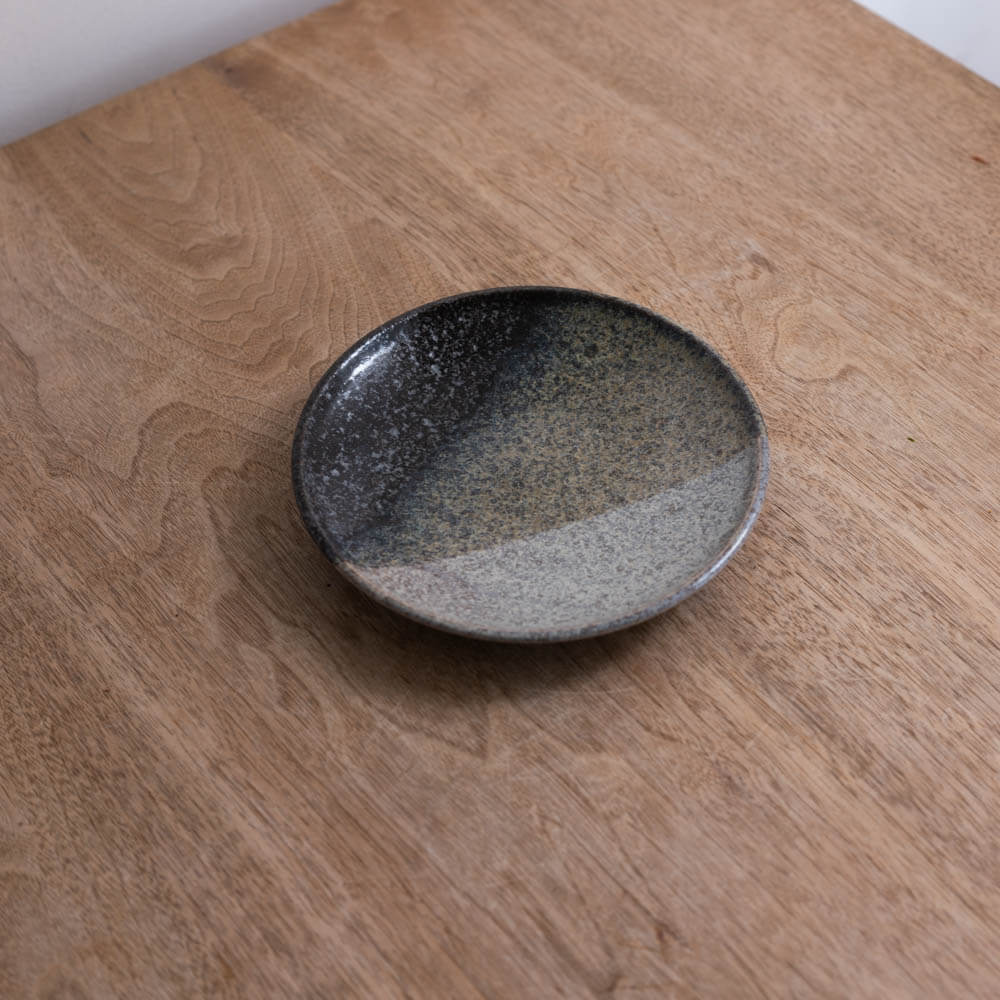 おぼろ山影 丸5寸皿 -器市-