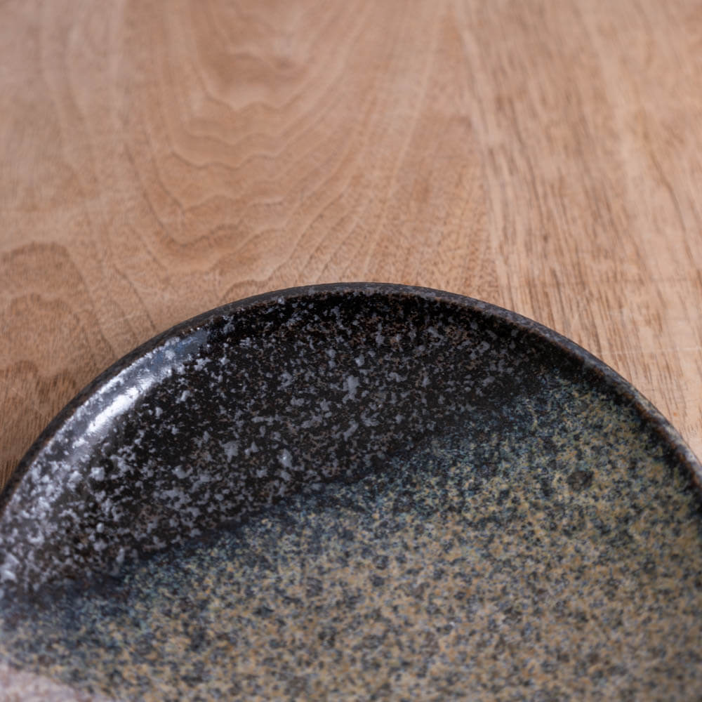 おぼろ山影 丸5寸皿 -器市-