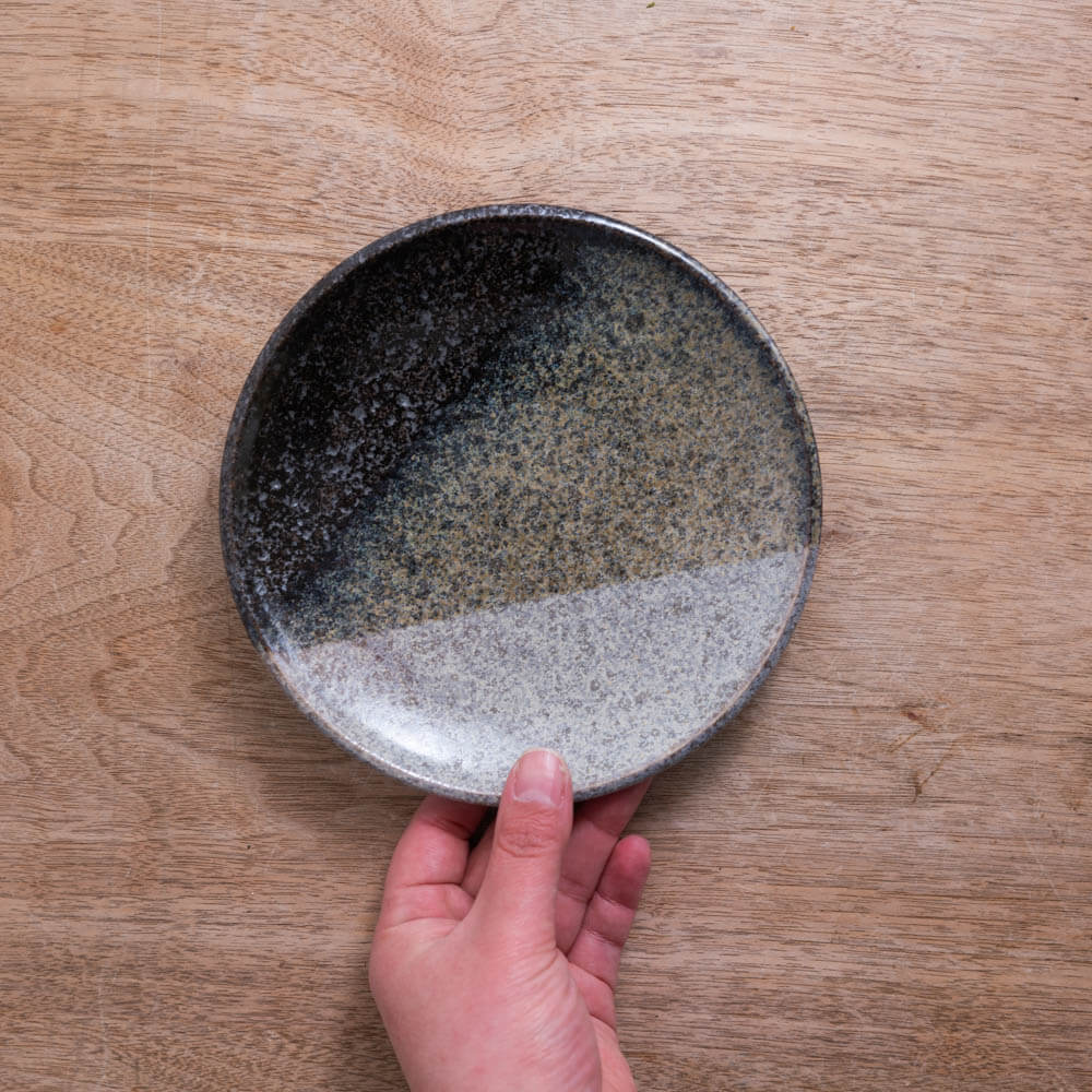 おぼろ山影 丸5寸皿 -器市-