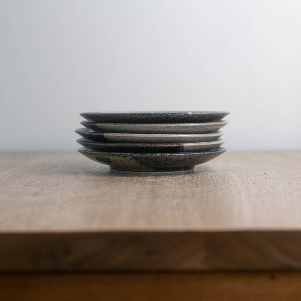 おぼろ山影 丸5寸皿 -器市-