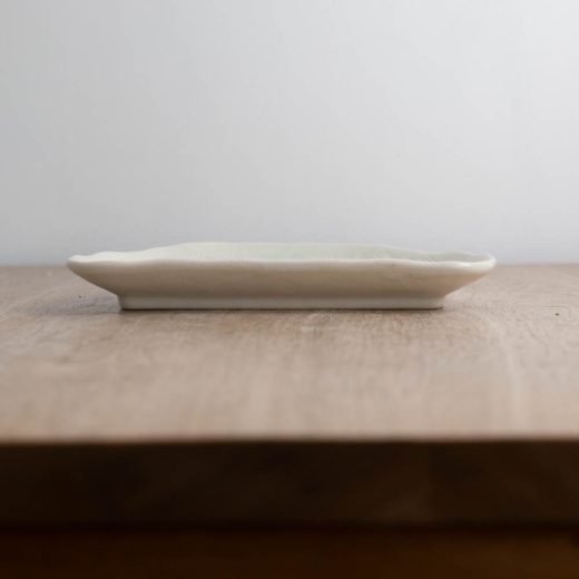 白雲 半月皿 -器市-