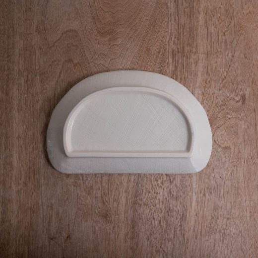 白雲 半月皿 -器市-