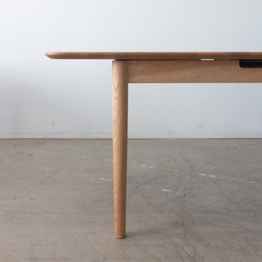 ［ナガノインテリア］エクステンション 150-190テーブル DT652-15009070（ROM-ON-R100）