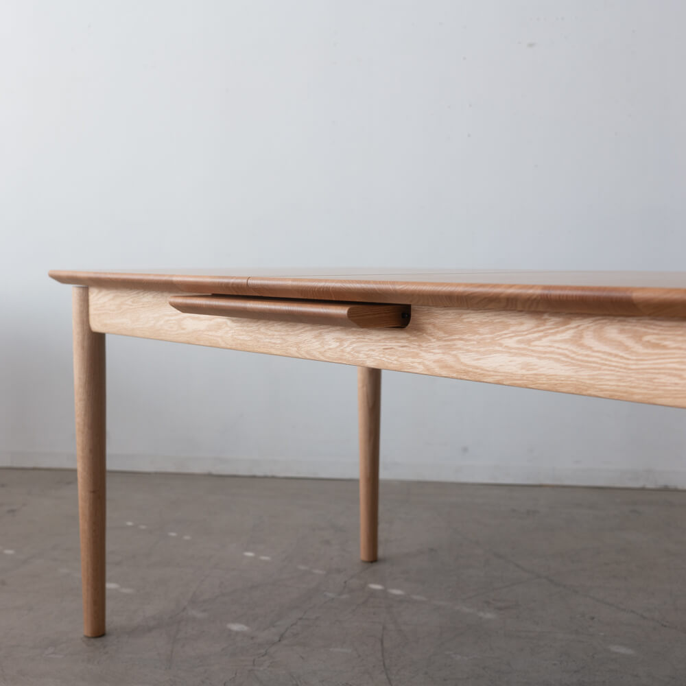 ［ナガノインテリア］エクステンション 150-190テーブル DT652-15009070（ROM-ON-R100）