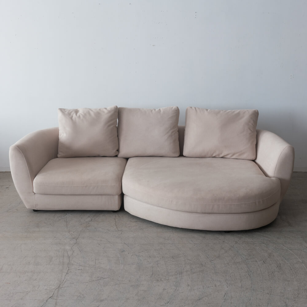 ［リユース品］コロネル カウチソファ ワンソファ 94（R）＋ワンアームカウチ（L）カプリス1 TAランク