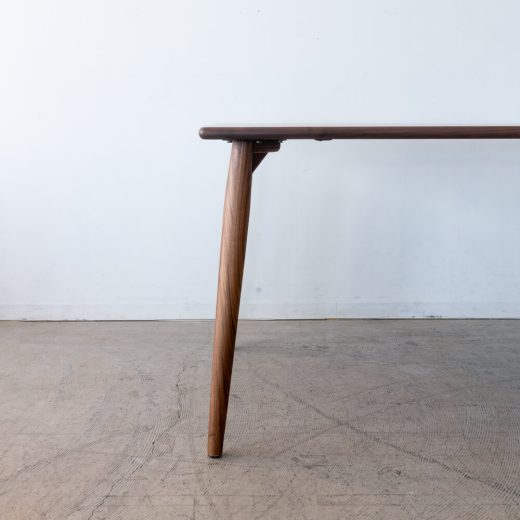 ［現品SALE］セレクト ダイニングテーブル BWN 150（27）ウォールナット材 / ウレタン 4本脚