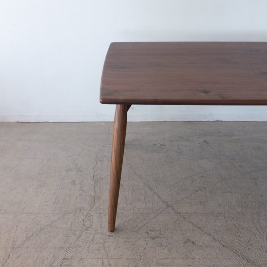 ［現品SALE］セレクト ダイニングテーブル BWN 150（27）ウォールナット材 / ウレタン 4本脚