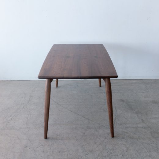 ［現品SALE］セレクト ダイニングテーブル BWN 150（27）ウォールナット材 / ウレタン 4本脚