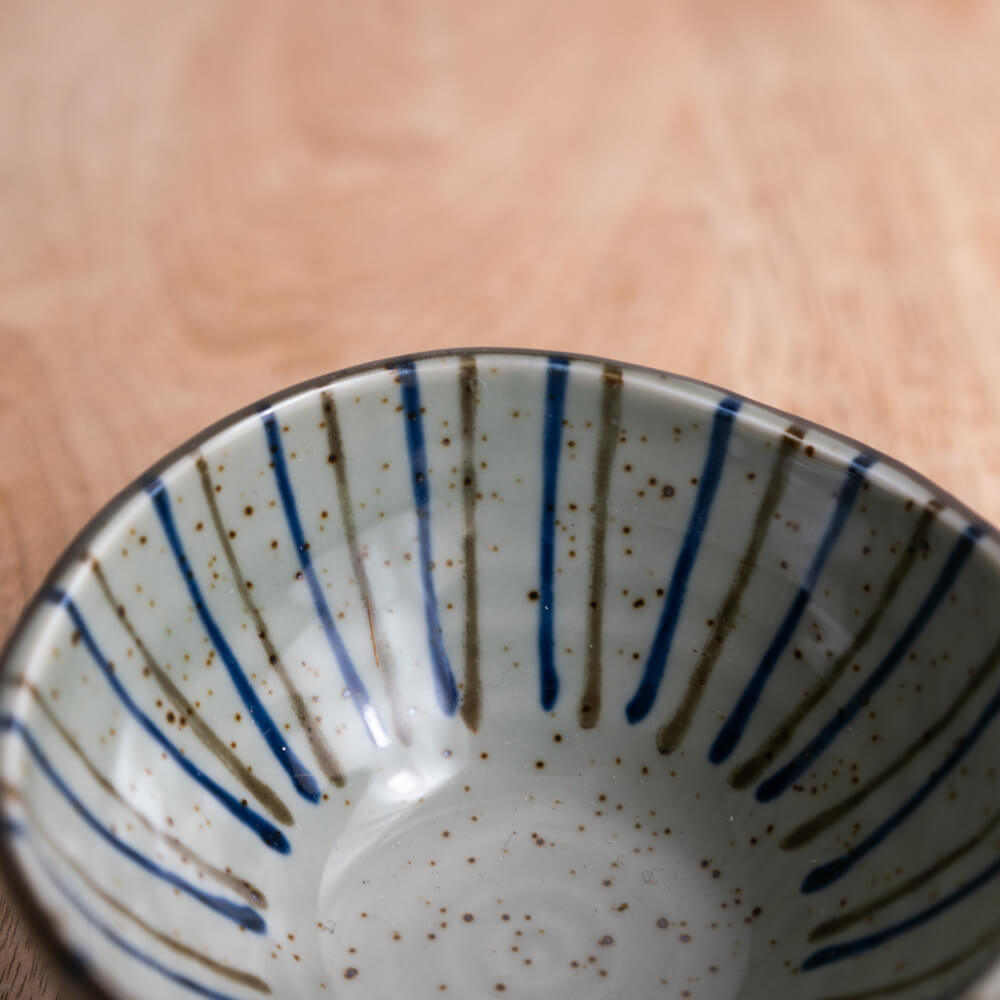 益子十草三角 たたき小鉢 -器市-