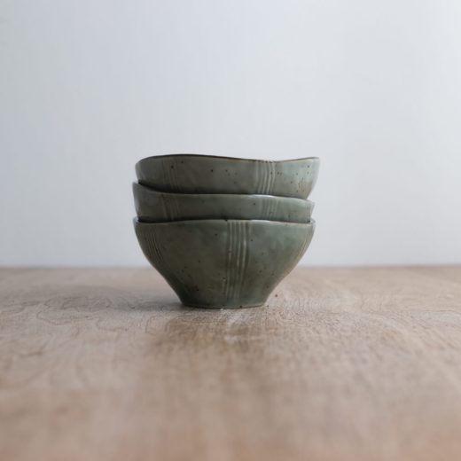 益子十草三角 たたき小鉢 -器市-