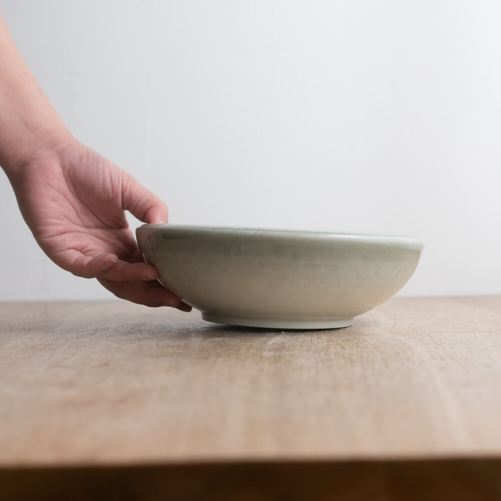 TOKUSA 織部吹き 括り手6.5鉢 -器市-